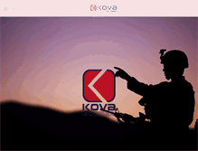 Tablet Screenshot of kovaglobal.com